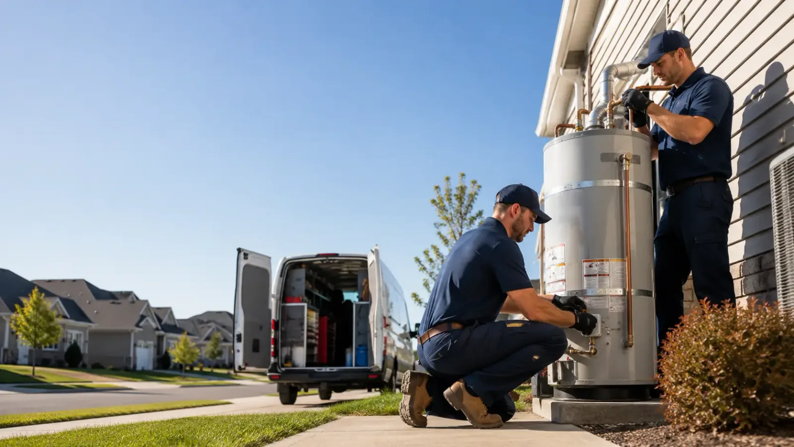 Water Heater Installation in Muldrow, OK